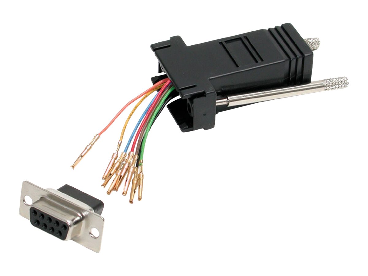 STARTECHCOM DB9 to RJ45 Modular Adapter FF
