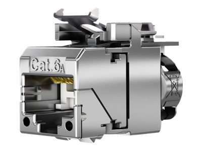 Telegaertner AMJ-SL Modul CAT 6A T568B, extrakurz, Doppelpack (VPE 2) Telegaertner AMJ-SL Modul CAT 6A T568B, extrakurz, Doppelpack (VPE 2)