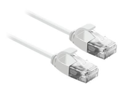 ROLINE UTP DataCenter Patchkabel Kat.6A Class EA LSOH slim weiss 1m ROLINE UTP DataCenter Patchkabel Kat.6A Class EA LSOH slim weiss 1m