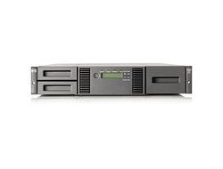 HPE StorageWorks MSL2024 0x Drive Library without any Drives