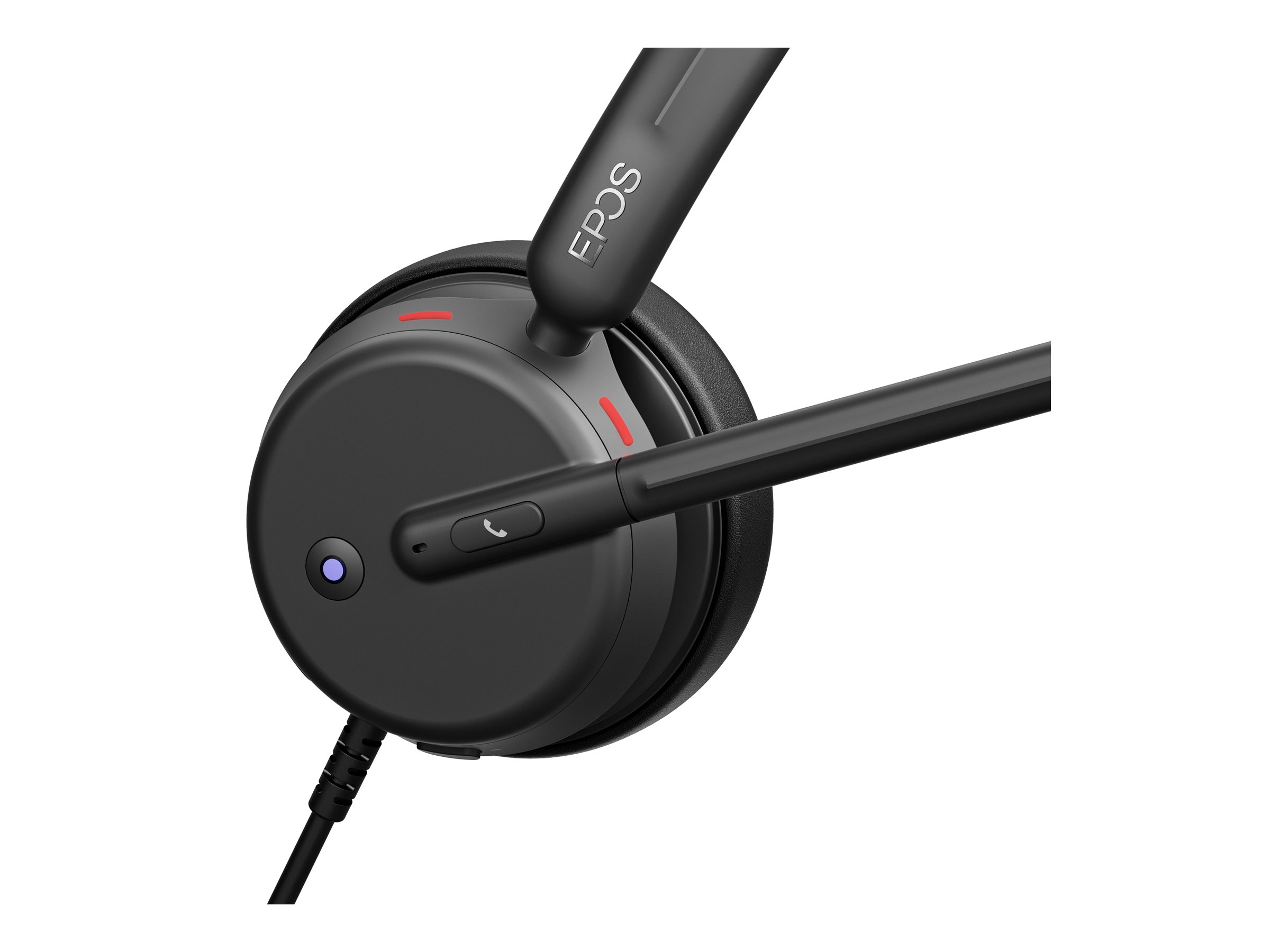 EPOS IMPACT 430T Mono USB-C Headset inkl. USB-A Adapter und Tasche Teams zertifiziert