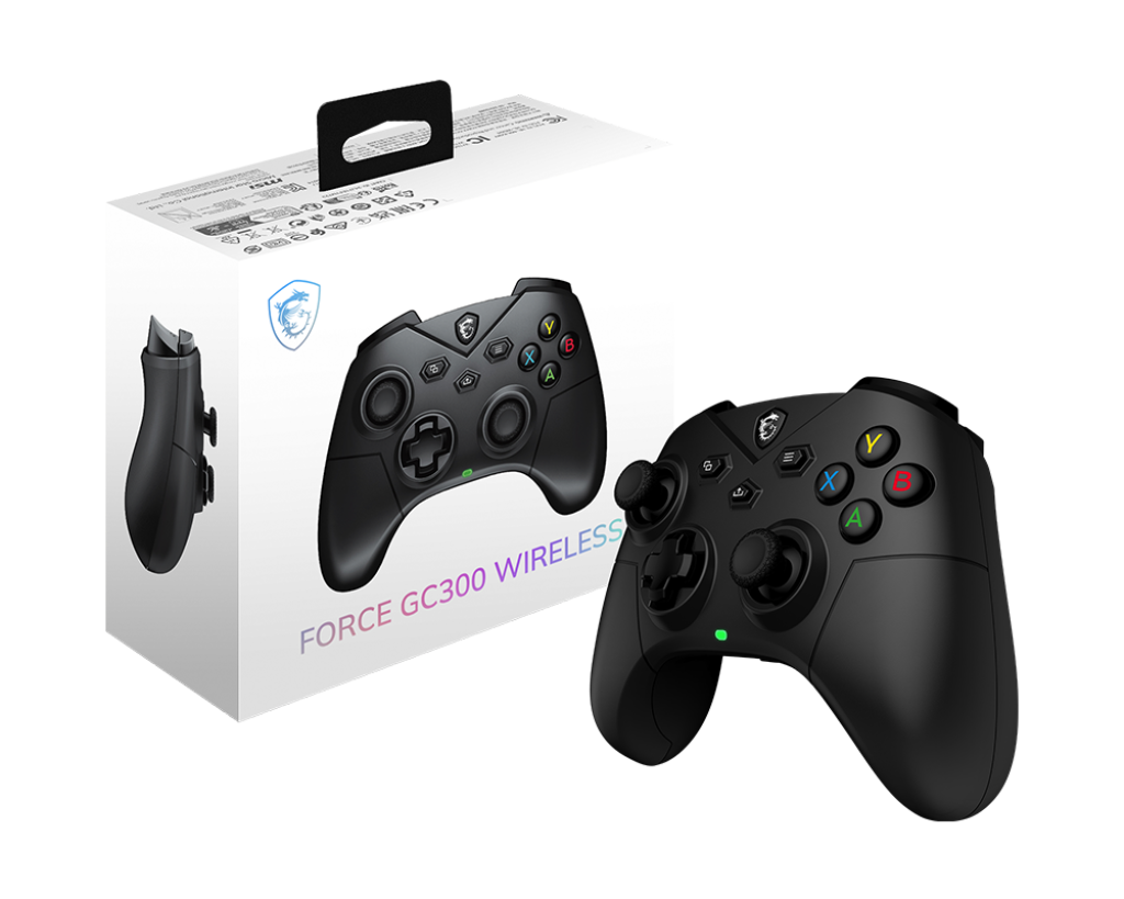 MSI Force GC300 Game Pad 2 Tasten kabellos