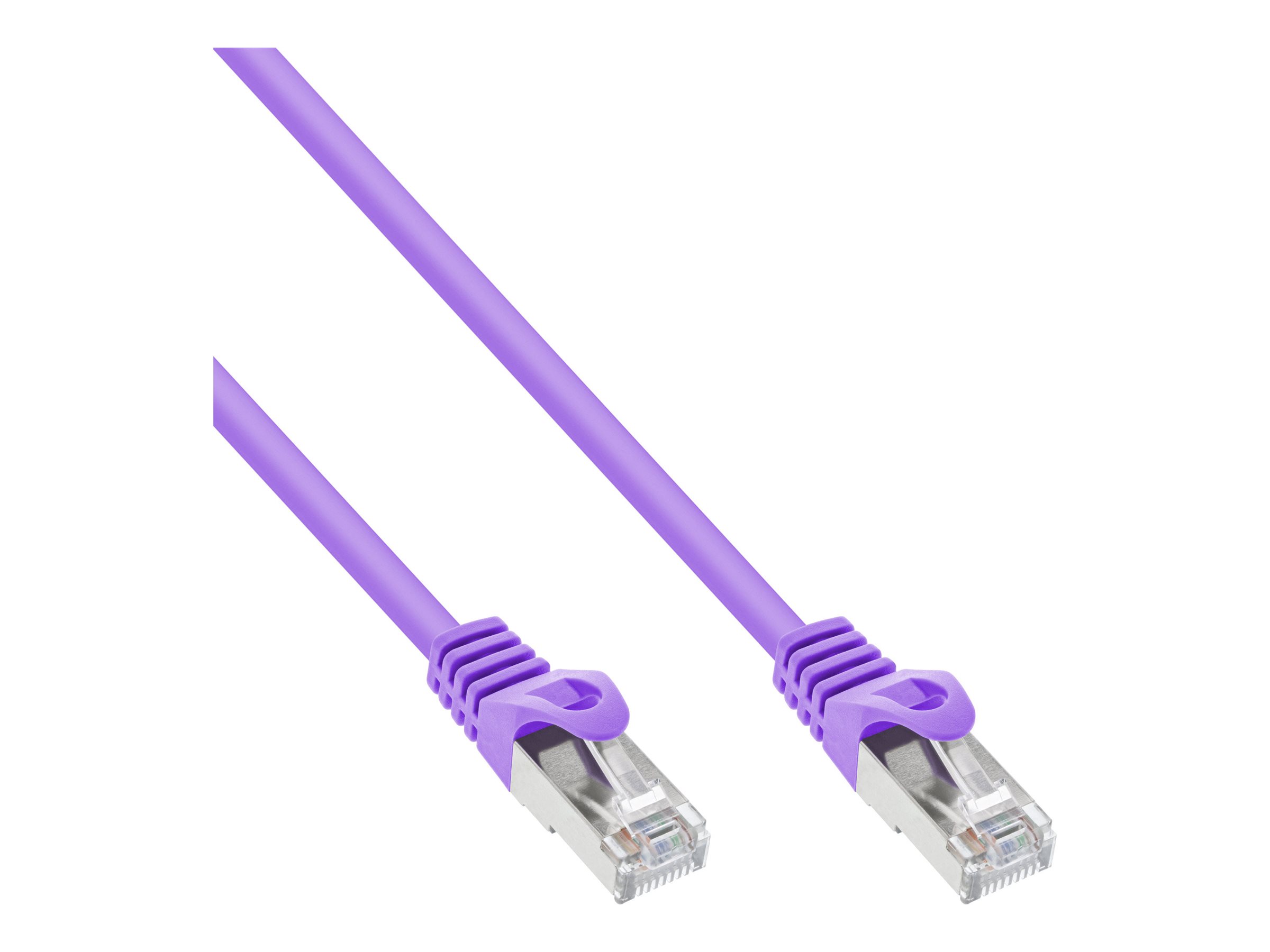 INLINE Patchkabel Cat.5e SF/UTP purple 3m INLINE Patchkabel Cat.5e SF/UTP purple 3m