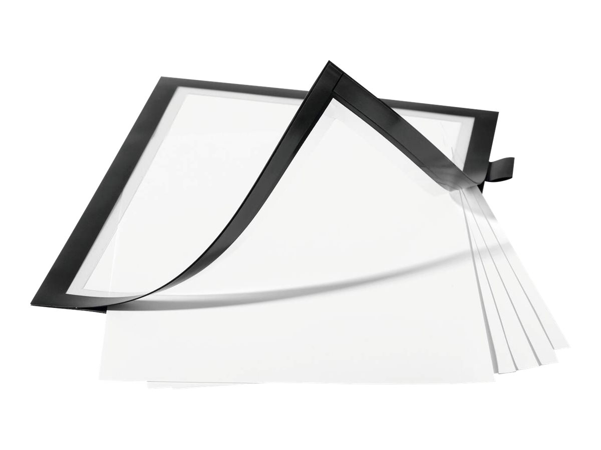 Durable DURAFRAME Note A4 schwarz selbstklebend