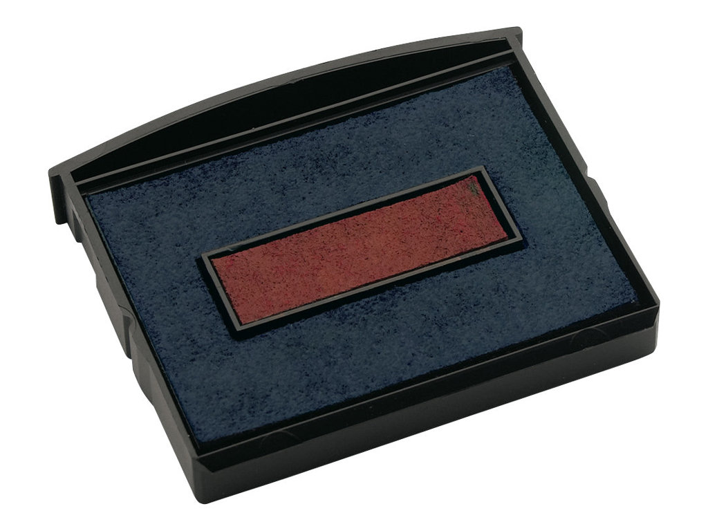 2 COLOP Ersatzstempelkissen Classic Line E/2100/2 blau/rot 2,4 x 4,1 cm 2 COLOP Ersatzstempelkissen Classic Line E/2100/2 blau/rot 2,4 x 4,1 cm