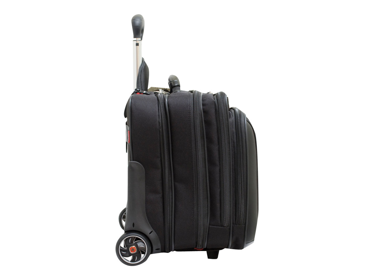 Wenger Patriot 2-teiliges Business-Set mit Comp-U-Roller - schwarz