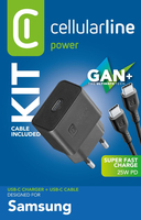 USB-C SuperfastChargerKit 25W mitKabel f.Samsung USB-C SuperfastChargerKit 25W mitKabel f.Samsung
