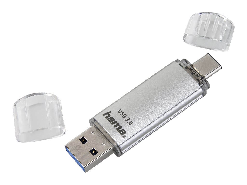 hama USB-Stick C-Laeta silber 32 GB hama USB-Stick C-Laeta silber 32 GB