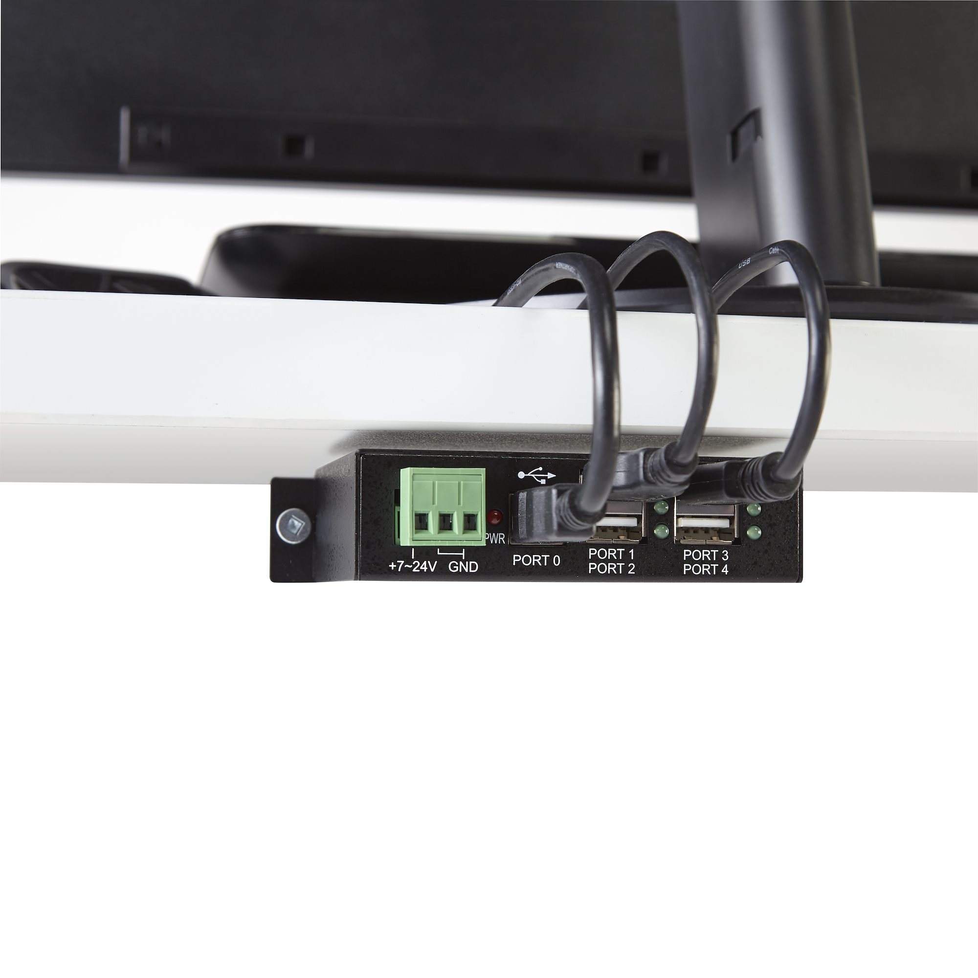 STARTECHCOM 4Port Industrial USB 20 Hub with ESD Protection