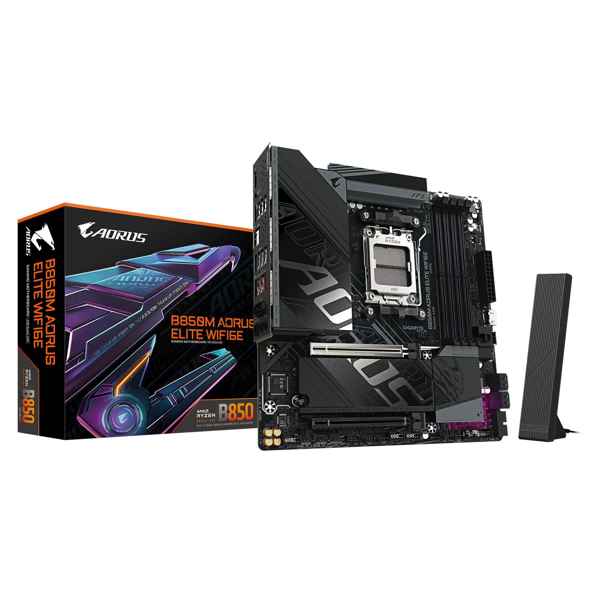 GIGABYTE B850M A ELT WF6E AM5 4xDDR5 2xM2 4xSATA