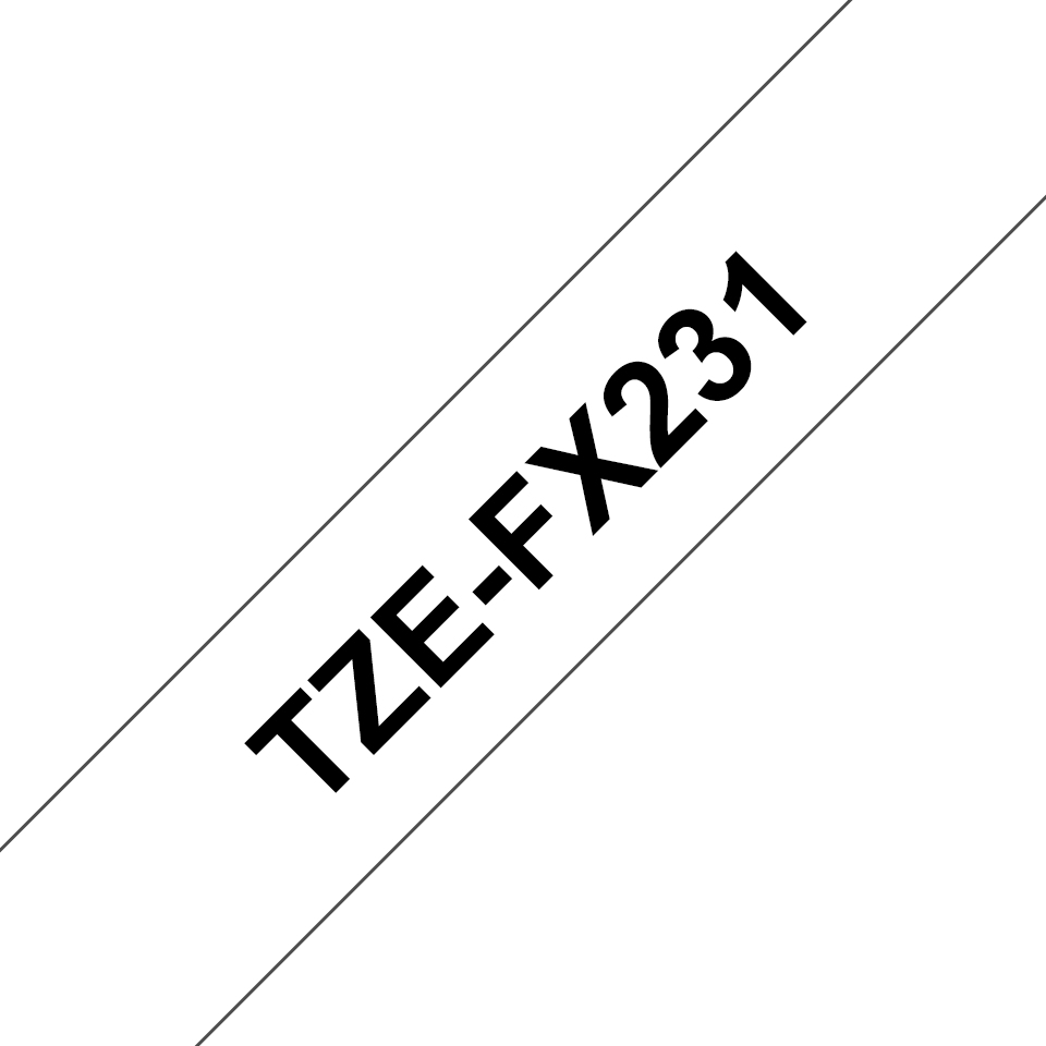 TZEFX231 BROTHER PT Schriftband 12mm