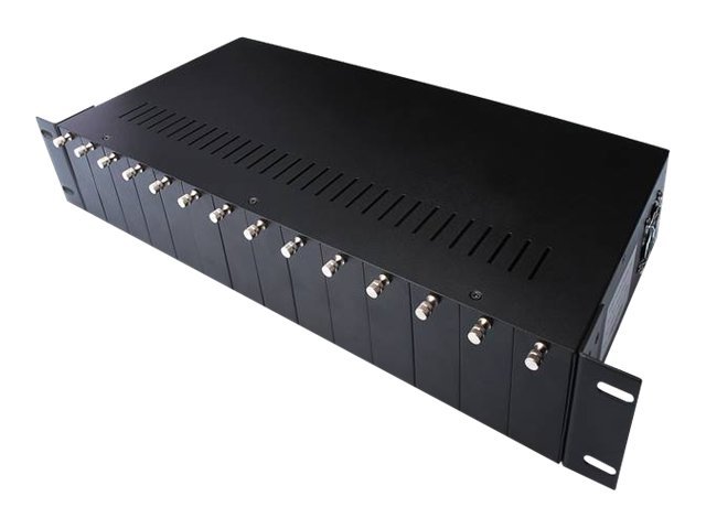 DIGITUS Medienkonverter Gehaeuse 14 Slots 2HE