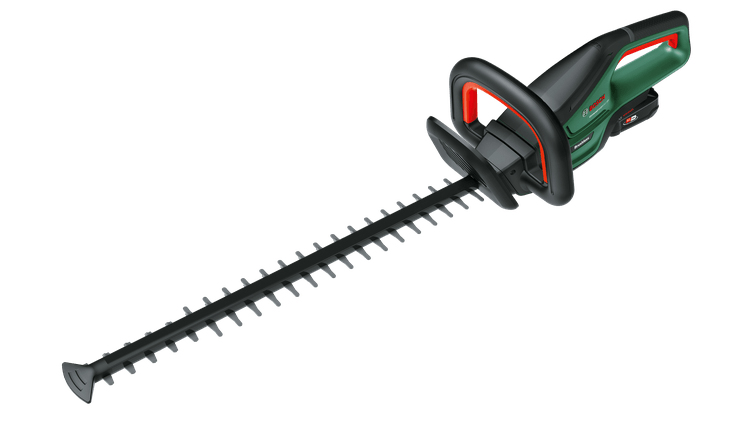 AKTION BOSCH Home Garden UniversalHedgeCut 18V50 AkkuHeckenschere 18,0 V, mit 1 Akku mit Praemie nach Registrierung