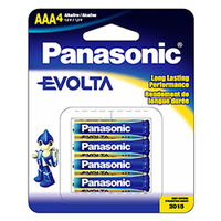 4 Panasonic Batterie evolta Micro AAA 1,5 V 4 Panasonic Batterie evolta Micro AAA 1,5 V