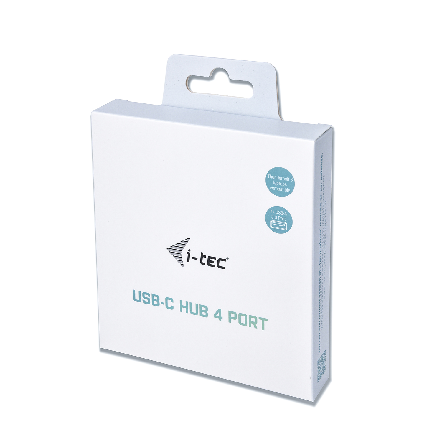 ITEC USB C Metal HUB 4 Port ohne Netzteil ideal fuer Notebook Tablet PC Unterstuetzt Win Mac OS kompatibel mit Thunderbolt 3
