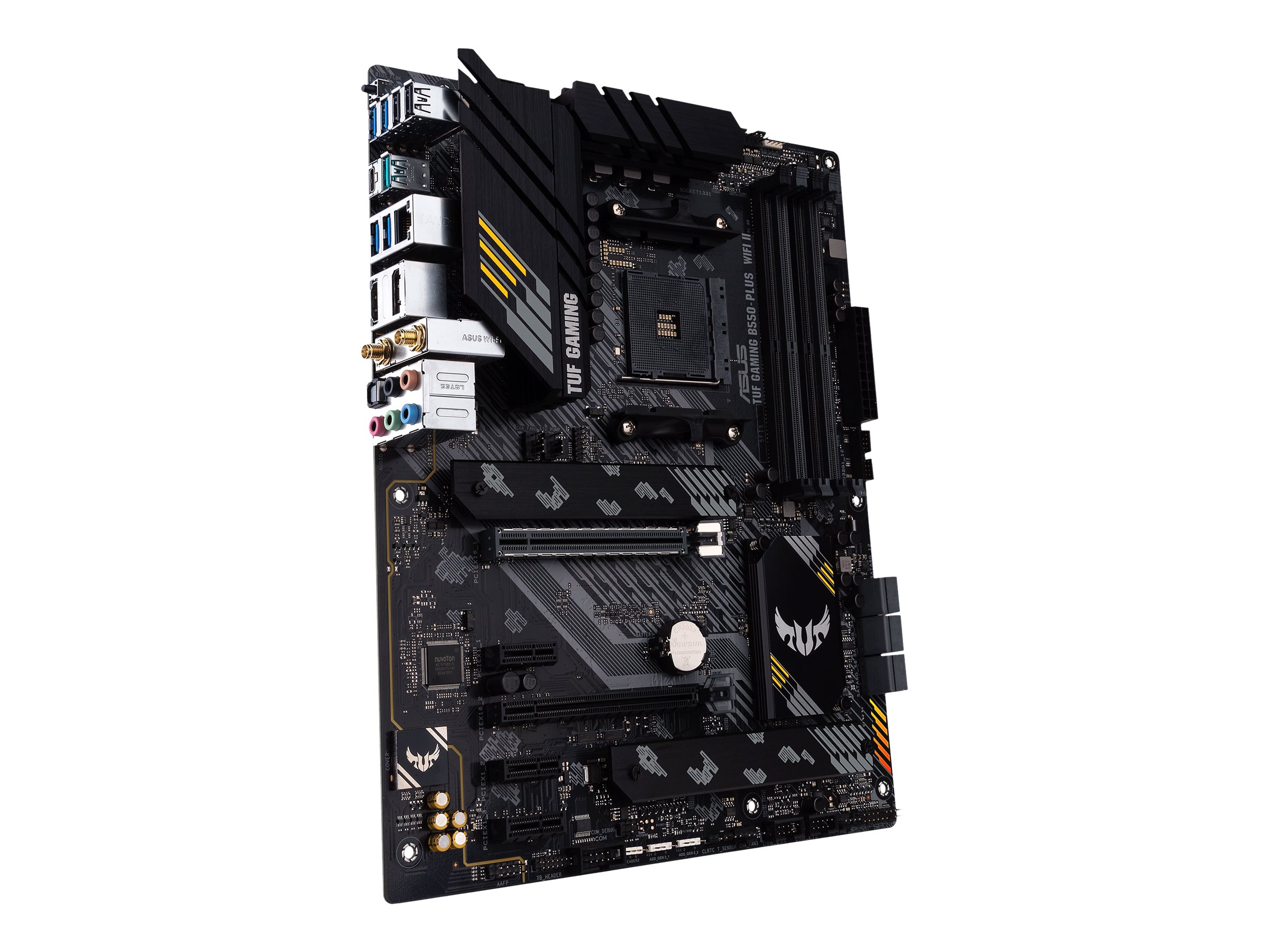 ASUS TUF GAMING B550-PLUS WIFI II AM4 Socket 4x4DDR 1xHDMI 1xDP 2xM.2 ASUS TUF GAMING B550-PLUS WIFI II AM4 Socket 4x4DDR 1xHDMI 1xDP 2xM.2