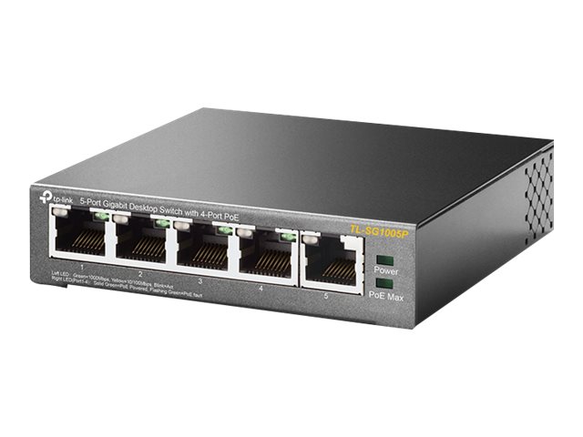 TP-LINK TL-SG1005P DESKTOP SWITCH