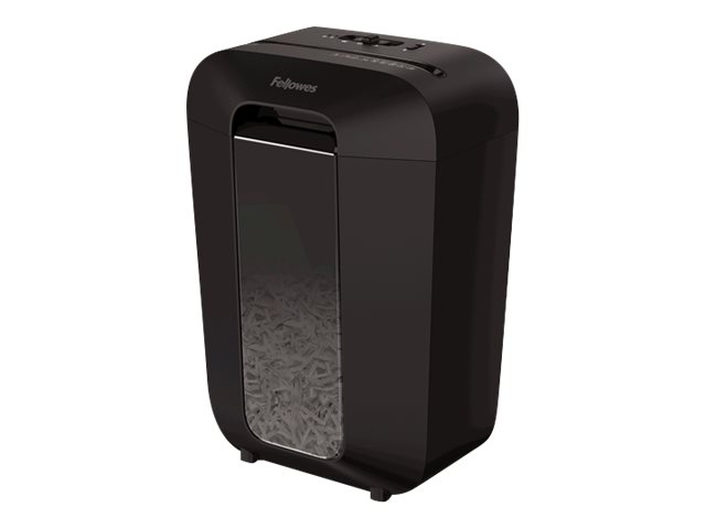 AKTION Fellowes Powershred LX70 Aktenvernichter mit Partikelschnitt P4, 4 x 40 mm, bis 11 Blatt, schwarz mit 20 Euro CashBack