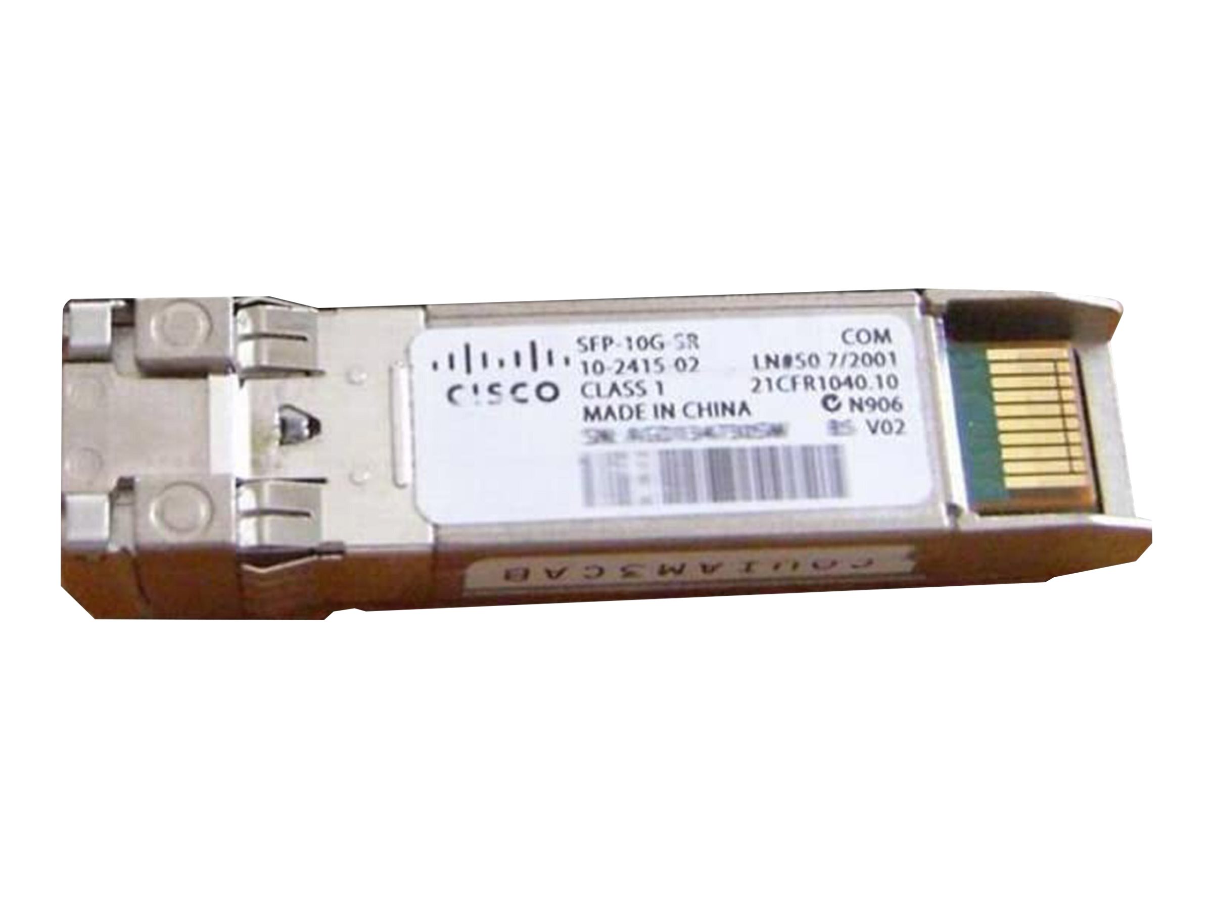 CISCO 10GBASESR SFP Module EnterpriseClass