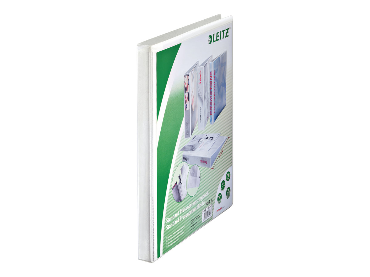 6 LEITZ Praesentationsringbuecher 2-Ringe weiss 2,9 cm DIN A4 6 LEITZ Praesentationsringbuecher 2-Ringe weiss 2,9 cm DIN A4
