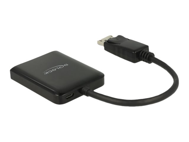 Delock Splitter Displayport 1.2 Stecker > 2 x HDMI Buchse kompakt