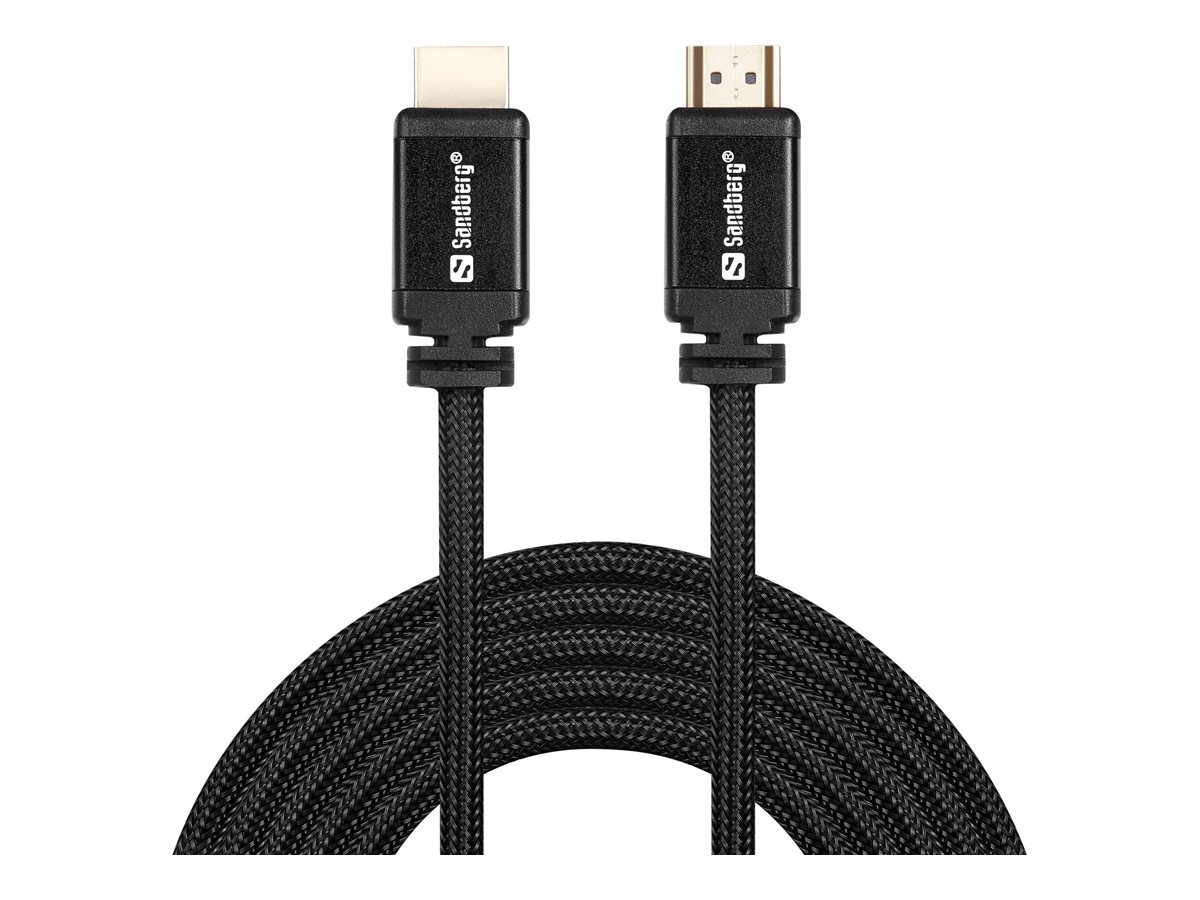 SANDBERG HDMI 2.0 19M-19M KABEL 5m SANDBERG HDMI 2.0 19M-19M KABEL 5m