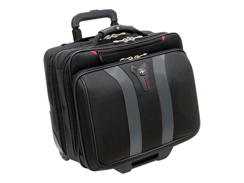 Wenger Granada 15,6-Zoll-Laptop-Tasche mit Rollen - schwarz