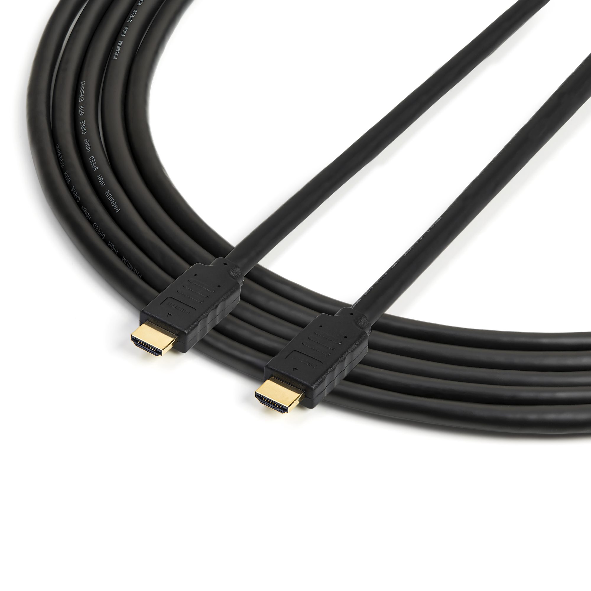 STARTECHCOM Premium High Speed HDMI Cable with Ethernet 4K 60Hz 5m 15 ft