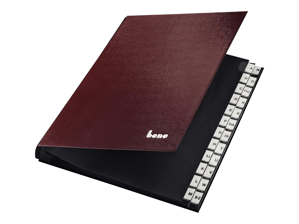 bene Pultordner A-Z rot bene Pultordner A-Z rot