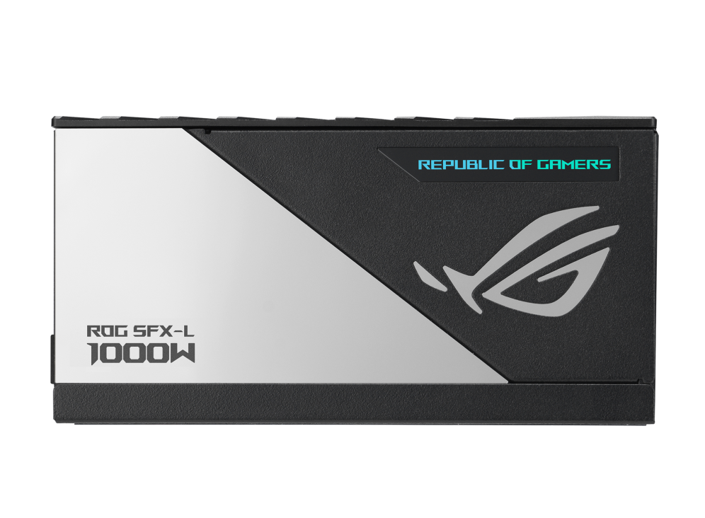 ASUS ROG Loki SFXL 1000W Platinum Power Supply Unit 80 Plus Platinum ARGB Fan Aura Sync PCIe Gen 50 Ready ATX 30 Compatible