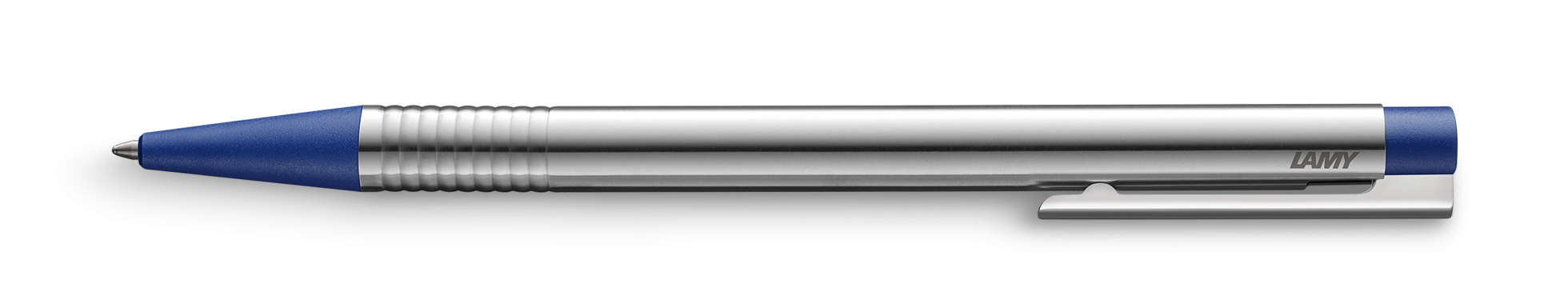 LAMY Kugelschreiber logo silber, Schreibfarbe: blau, 1 St. LAMY Kugelschreiber logo silber, Schreibfarbe: blau, 1 St.