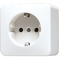Jung AP-Steckdose SCHUKO 620AWW Jung AP-Steckdose SCHUKO 620AWW