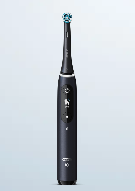 Braun Oral-B iO Series 8N Elektrische Zahnbürste Schwarz OLED