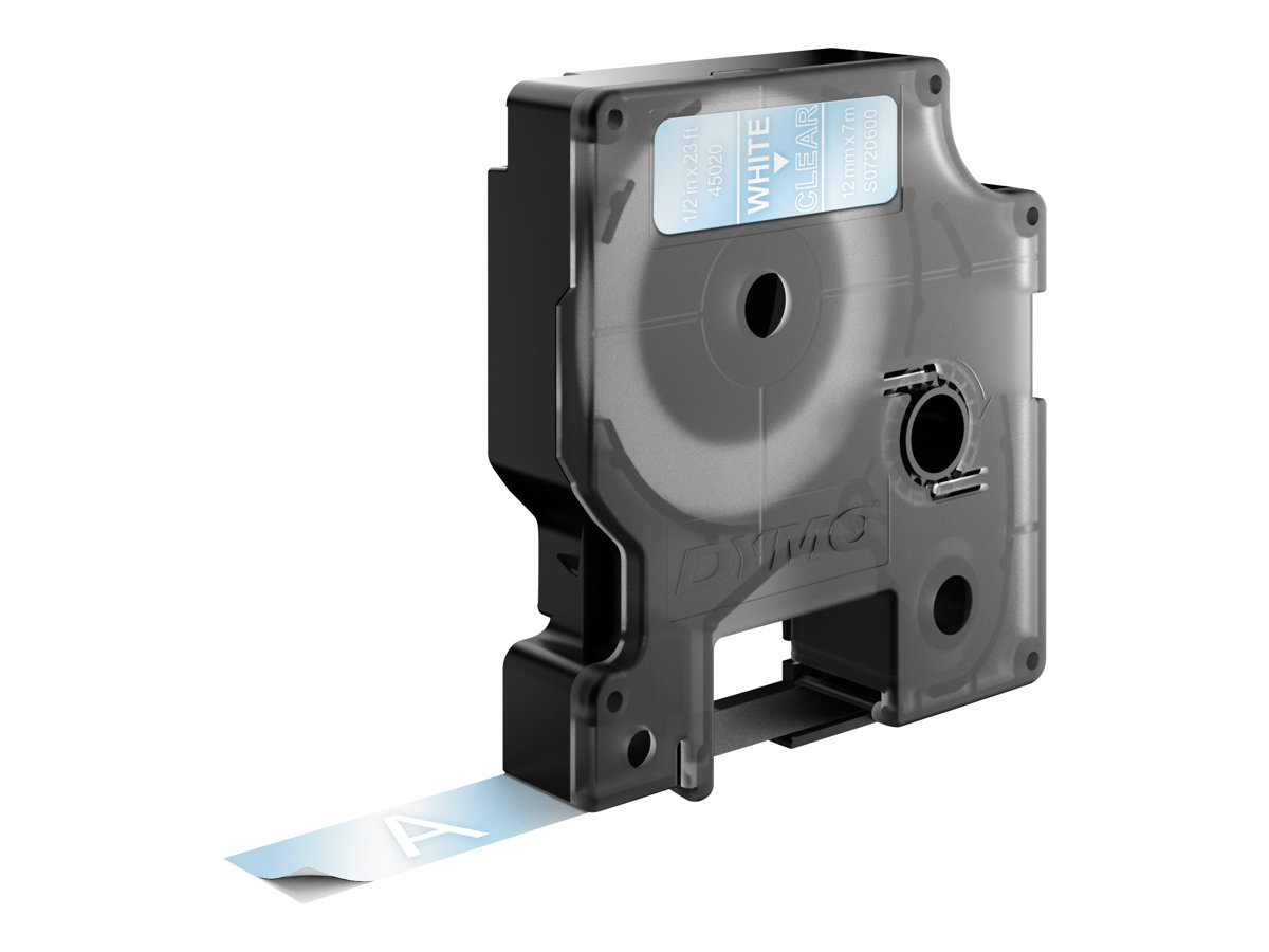 S0720600 DYMO D1 12mm WEISS-KLAR