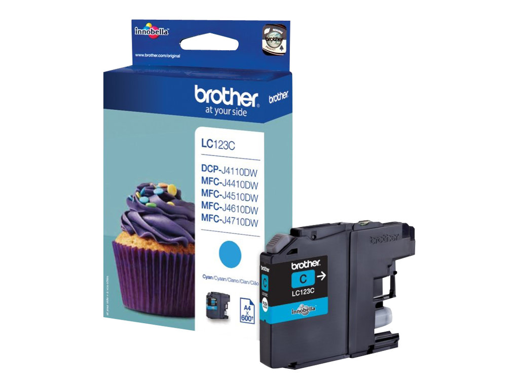 Brother Tinte LC-123C cyan