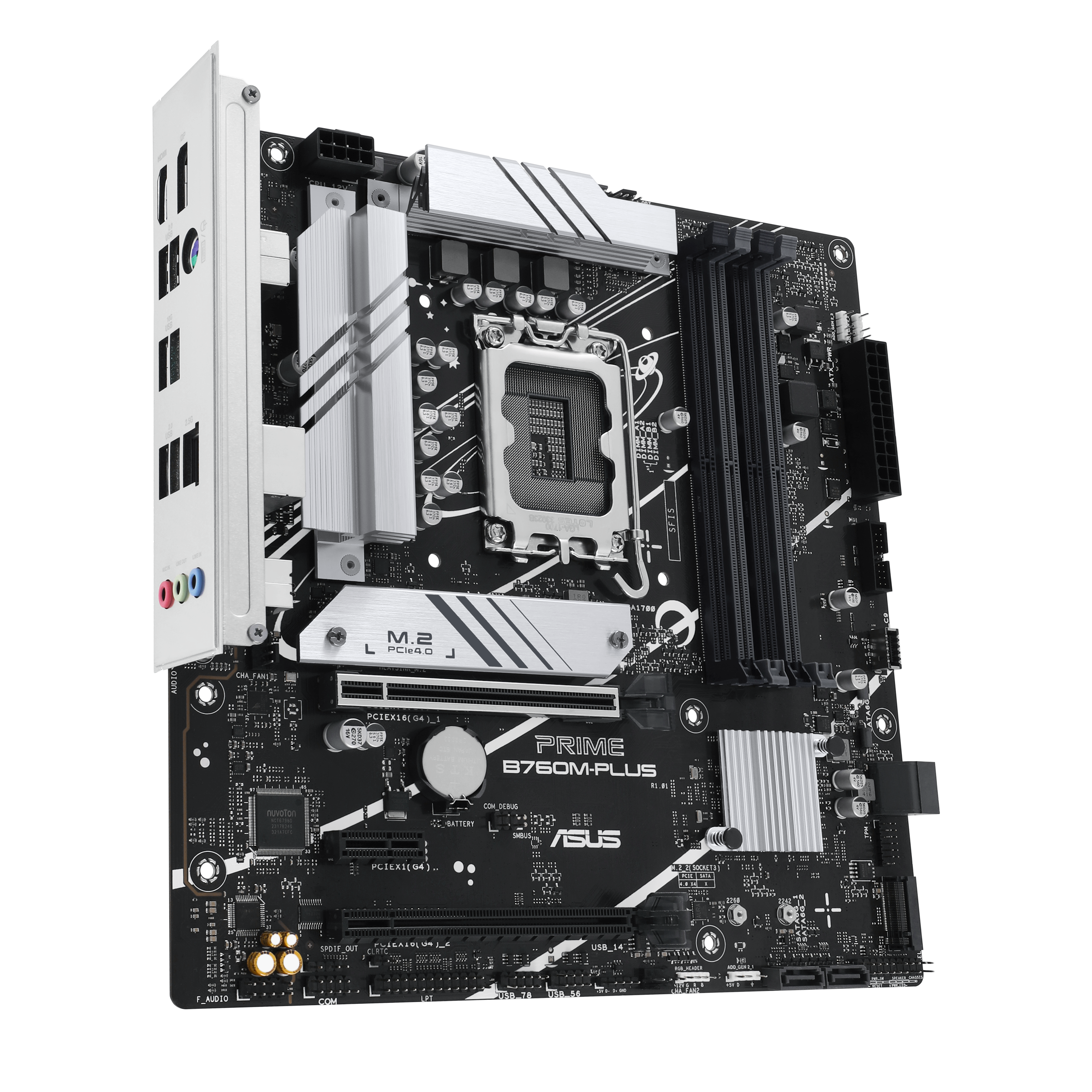 ASUS PRIME B760MPLUS LGA 1700 4xDDR5 microATX 4xSATA MB 1xHDMI 1xDP 2xM2