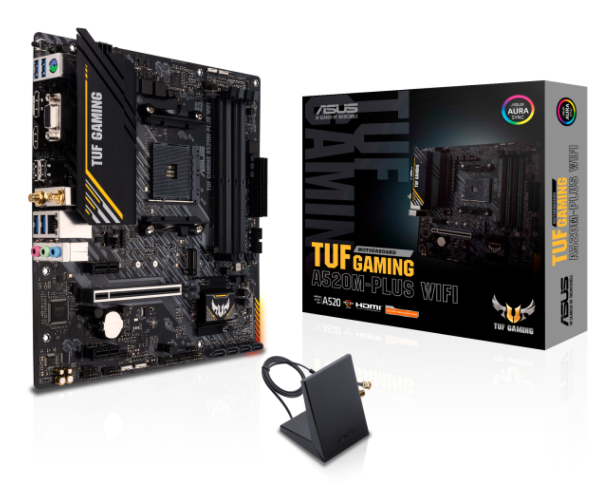 ASUS TUF GAMING A520MPLUS WIFI AMD A520 microATX 4DDR4