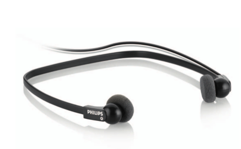 PHILIPS LFH0234 InEarKopfhoerer schwarz