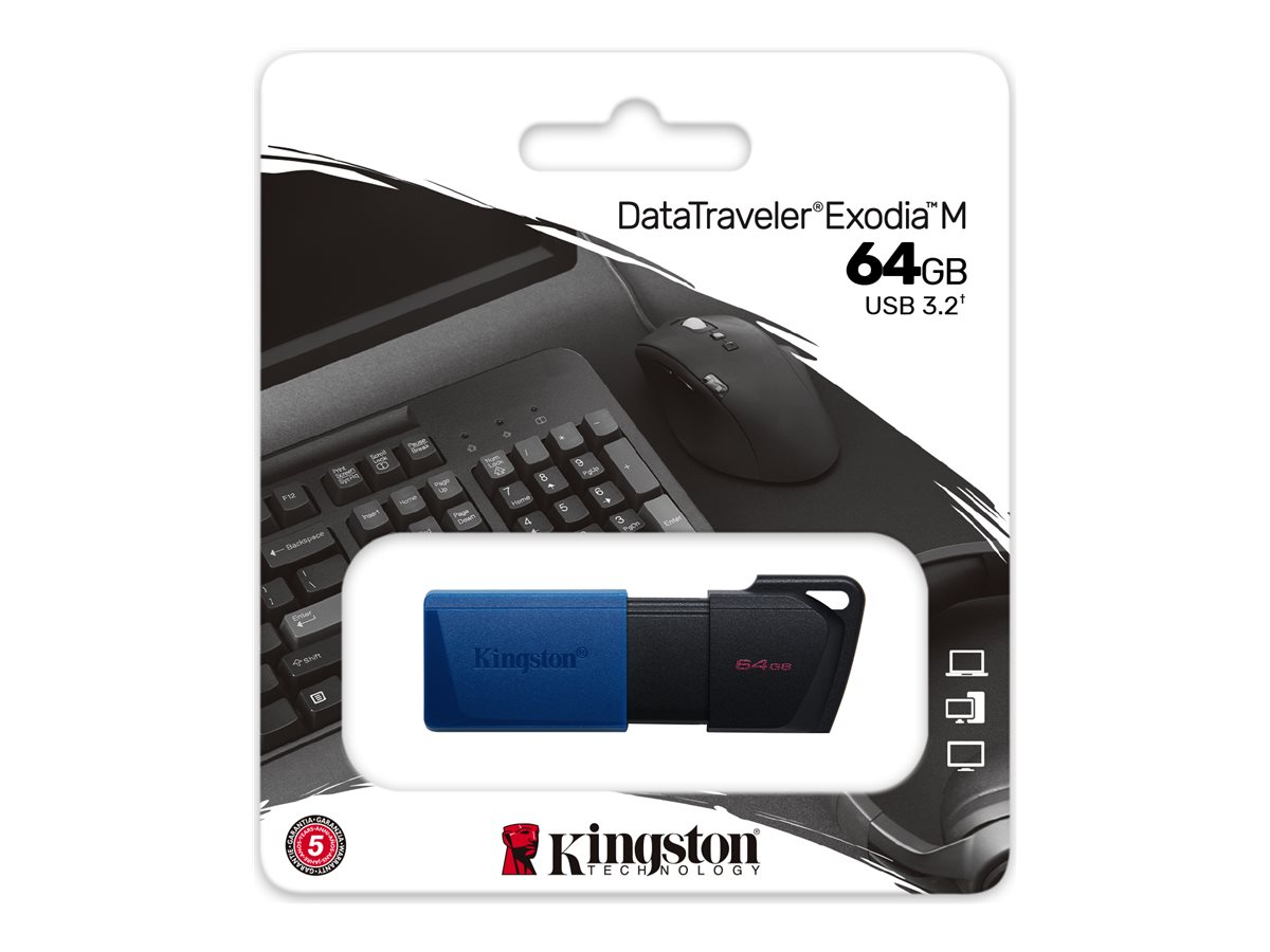KINGSTON 64GB DataTraveler Exodia M KINGSTON 64GB DataTraveler Exodia M