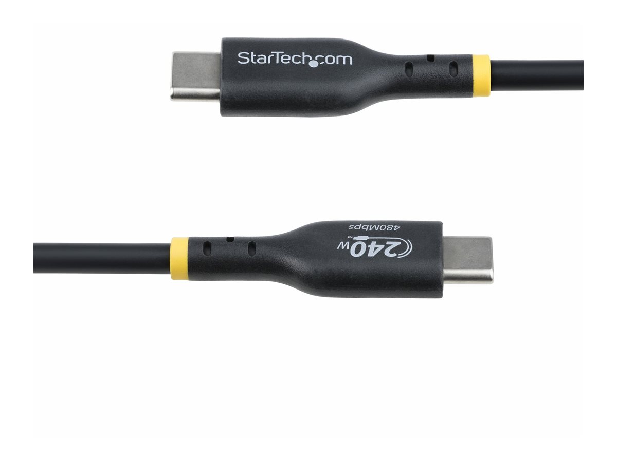 STARTECH.COM 3meter USB-C Ladekabel USB-IF zertifiziert USB C Schnellladekabel 240W PD EPR USB C 2.0 Laptop-Ladekabel