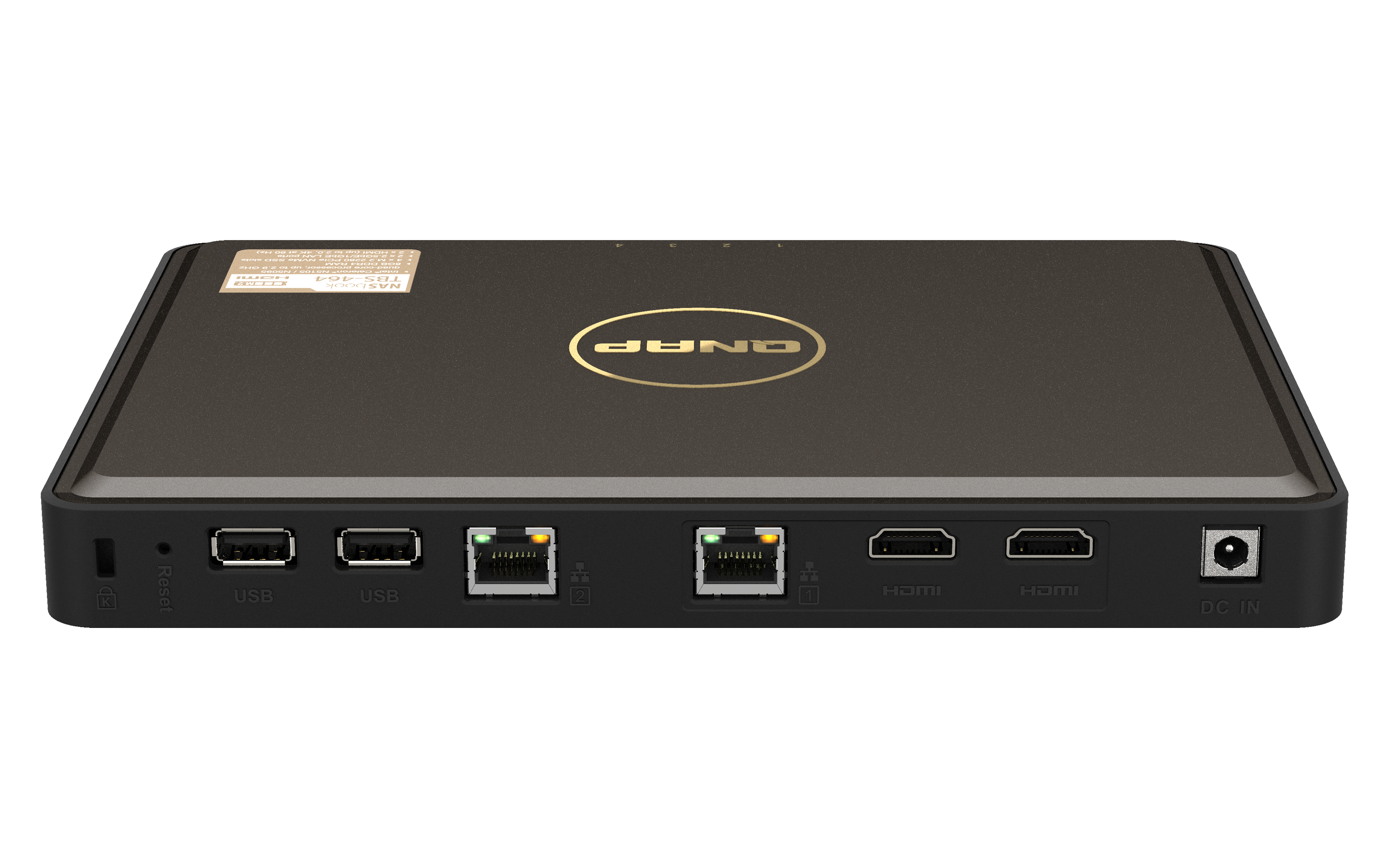 QNAP TBS4648G Intel Celeron N5105N5095 quadcore 15GHz processor burst up to 29GHz 8GB DDR4 RAM