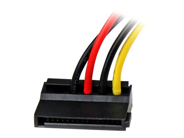 StarTech 6in 4 Pin Molex to Left Angle SATA Power Cable Adapter