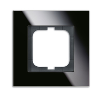 Busch-Jaeger Rahmen 1721-825 1fach Glas schwarz