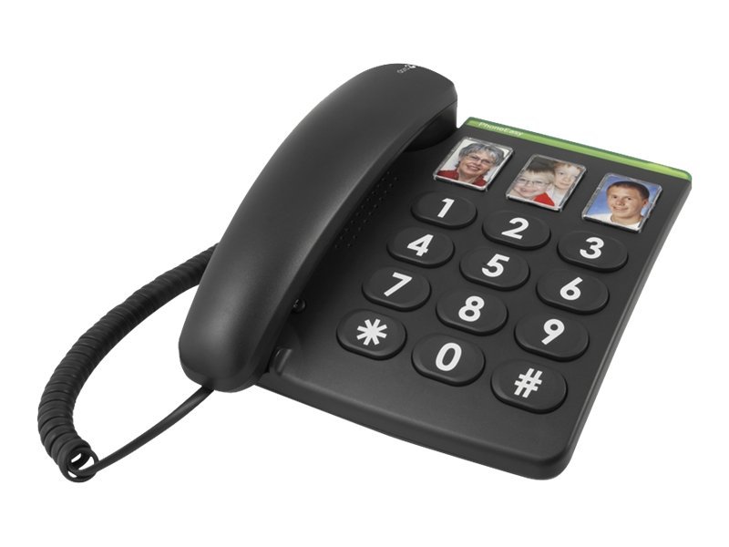 doro PhoneEasy 331ph Schnurgebundenes Telefon schwarz doro PhoneEasy 331ph Schnurgebundenes Telefon schwarz