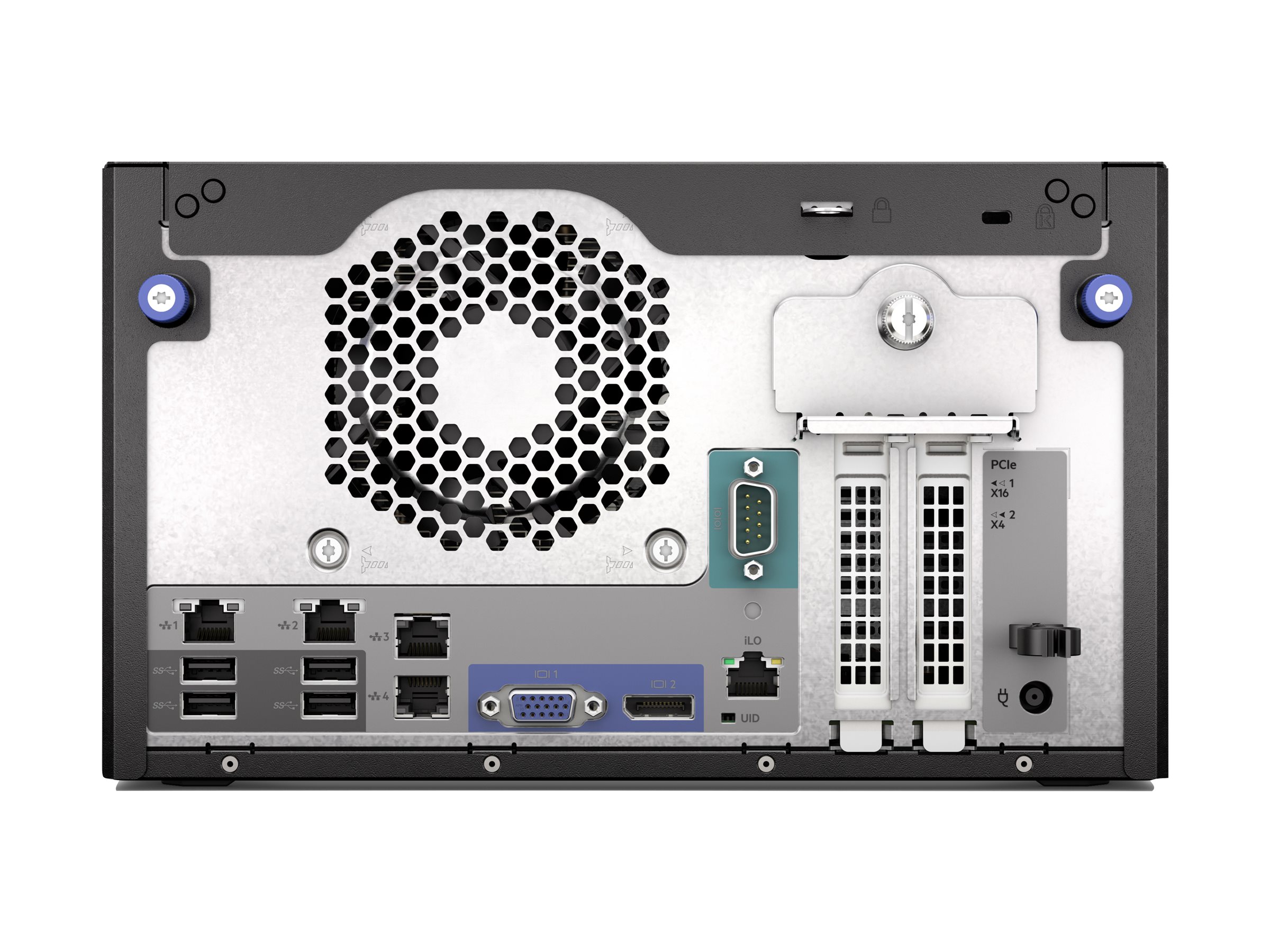 HPE ProLiant MicroServer Gen11 Tower Pentium G7400 2-Core 3.7GHz 1x16GB-U 4xLFF Non Hot Plug 1x1TB HDD 180W Server