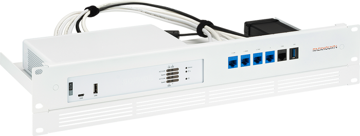 Rackmount.IT Sophos XGS 88 Rack Mount Kit Signal White 1.3U 48.3 cm (19")