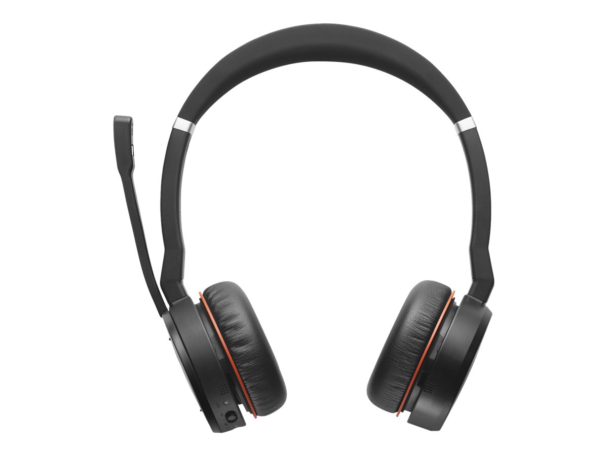 JABRA Evolve 75 SE UC Stereo Headset mit Ladestation USB