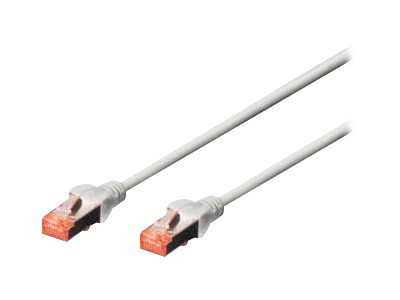 DIGITUS Patch Kabel SFTP CAT6 3m grau 4x2AWG 277 2xRJ45