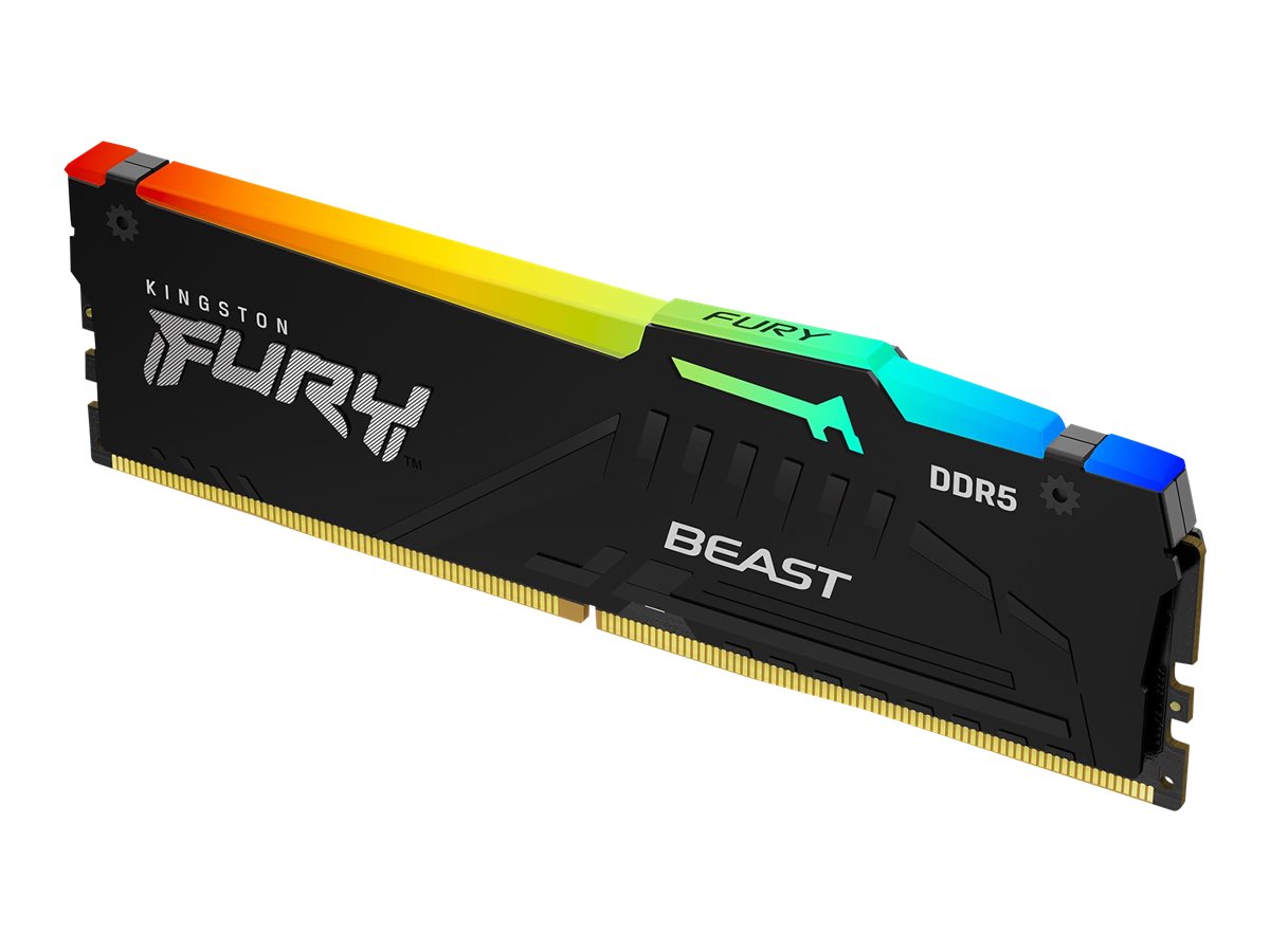 KINGSTON 32GB 6000MT/s DDR5 CL30 DIMM FURY Beast RGB EXPO KINGSTON 32GB 6000MT/s DDR5 CL30 DIMM FURY Beast RGB EXPO