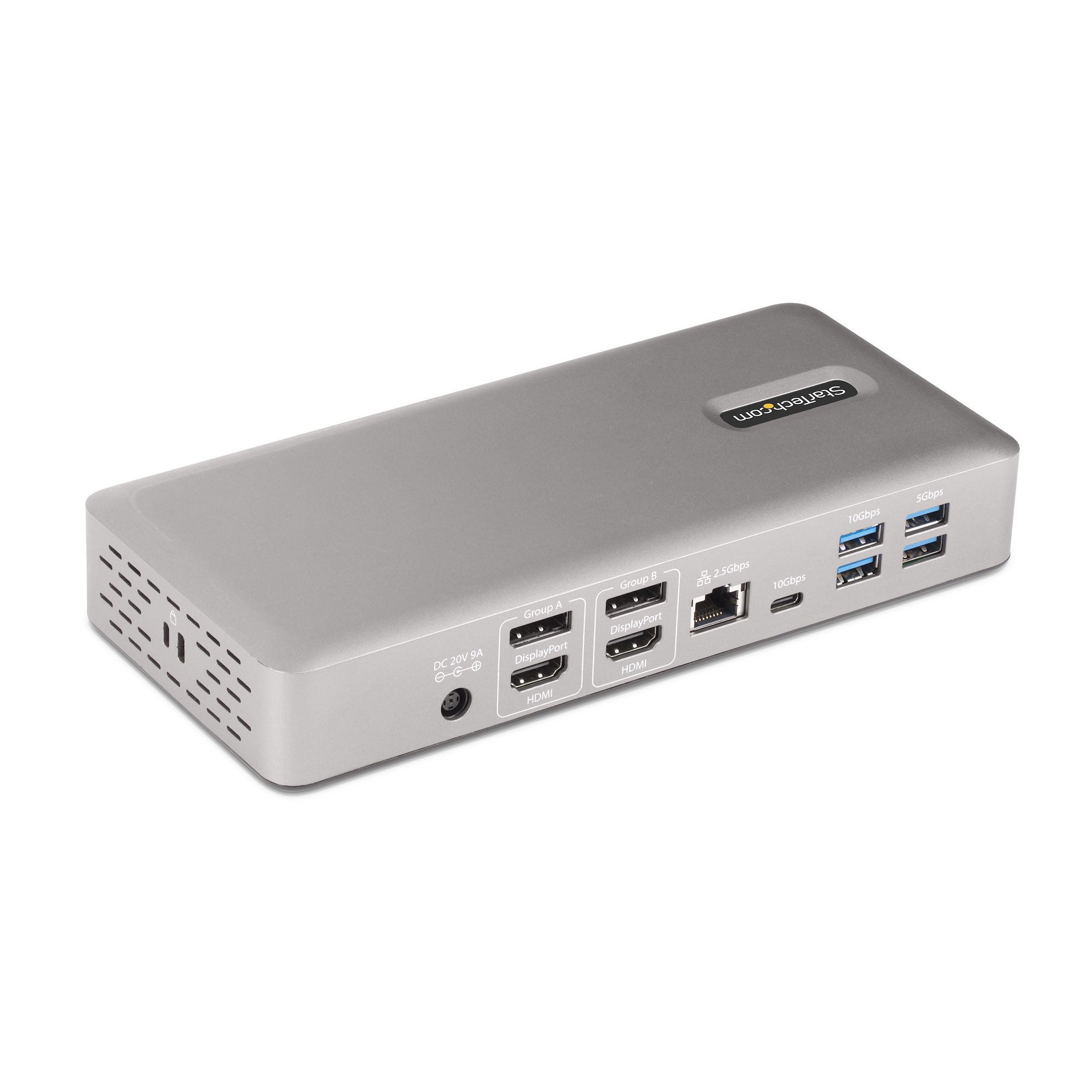 STARTECHCOM Thunderbolt 4 Dockingstation Multi Monitor Dock fur 4monitore 2x HDMI2x DP 25 GbE 98W PD USB4USBCTB3